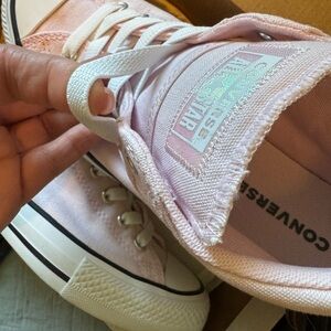 Converse Light Pink All Star Sneakers Never Worn